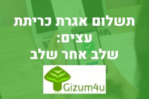 תשלום אגרת כריתת עצים